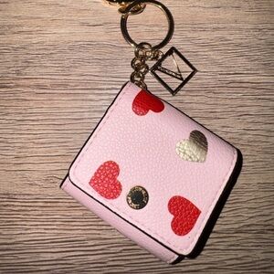 Victoria's Secret Pink and Red Heart AirPods Case